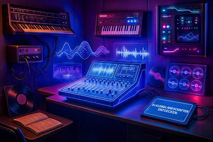 KI-generierte Audio und Musik